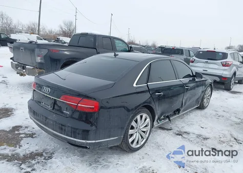 2016 Audi A8 L 3.0T from USA, damaged, VIN WAU34AFD0GN019711